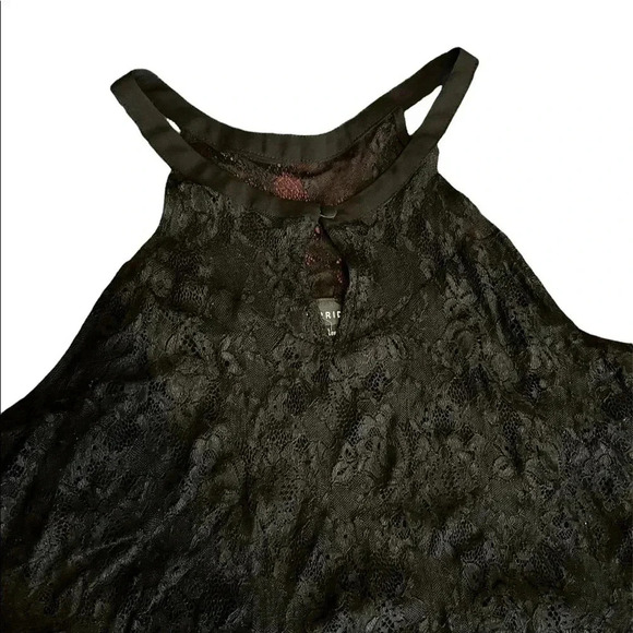 Torrid Black Lace Halter Top - Picture 3 of 6